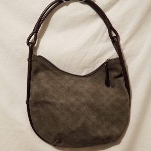 Leather Ralph Lauren shoulder bag